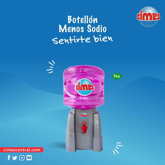 Botellón 12 litros Retornable Bajo sodio.